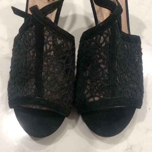 Nanette Lepore Black heels - Sz 6.5 M - Picture 4 of 5